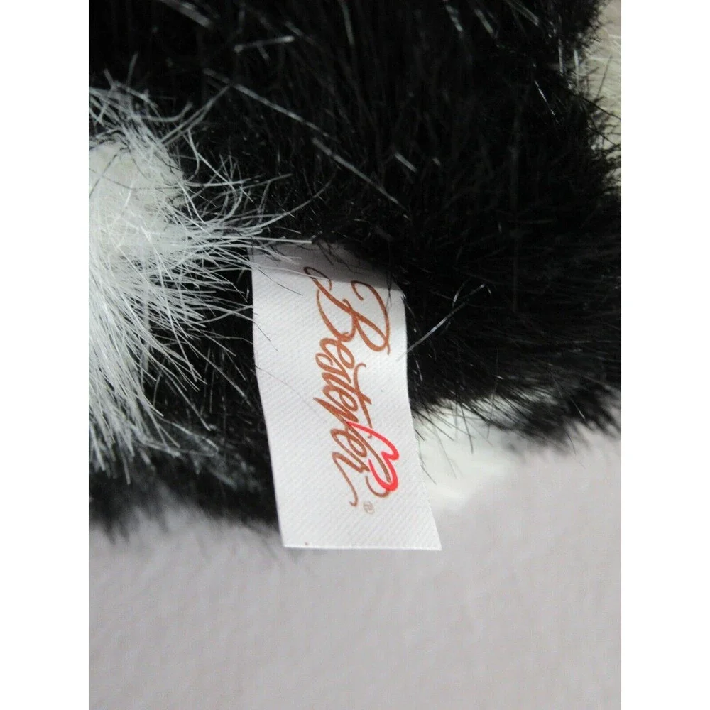 Bestever Hareballs Bunny Rabbit Black White Stuffed Plush Toy Babylaughter 6